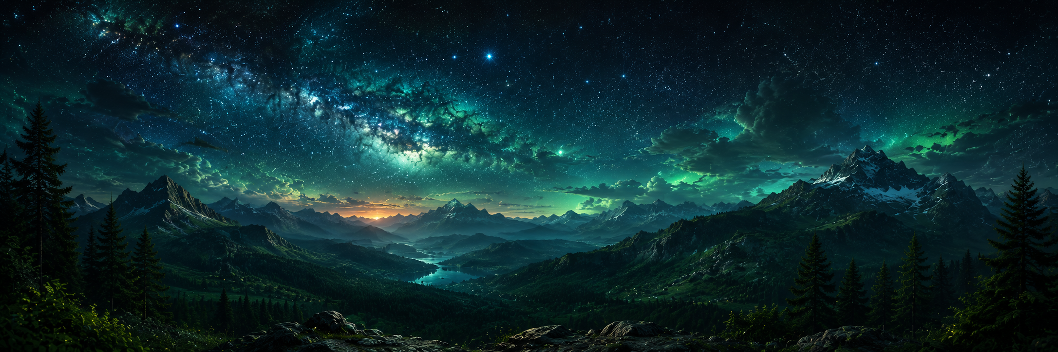 Ascended Night Sky